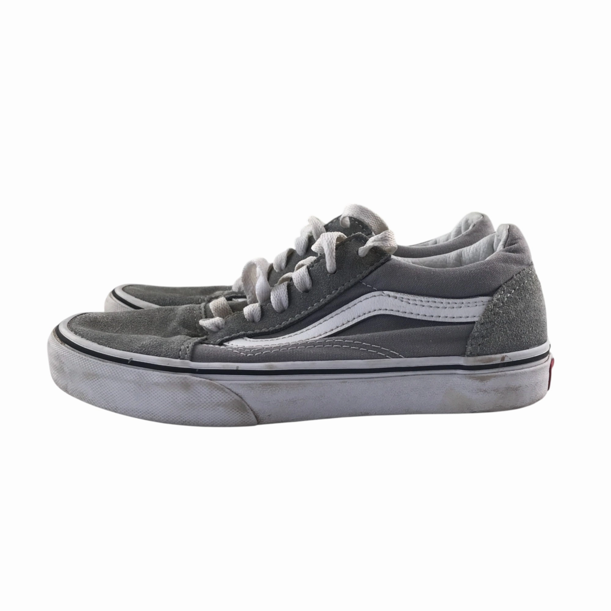 Vans trainers shoe size 3 junior light grey classic vans style wavy strip and logo Best Shoes For Pronation Walking