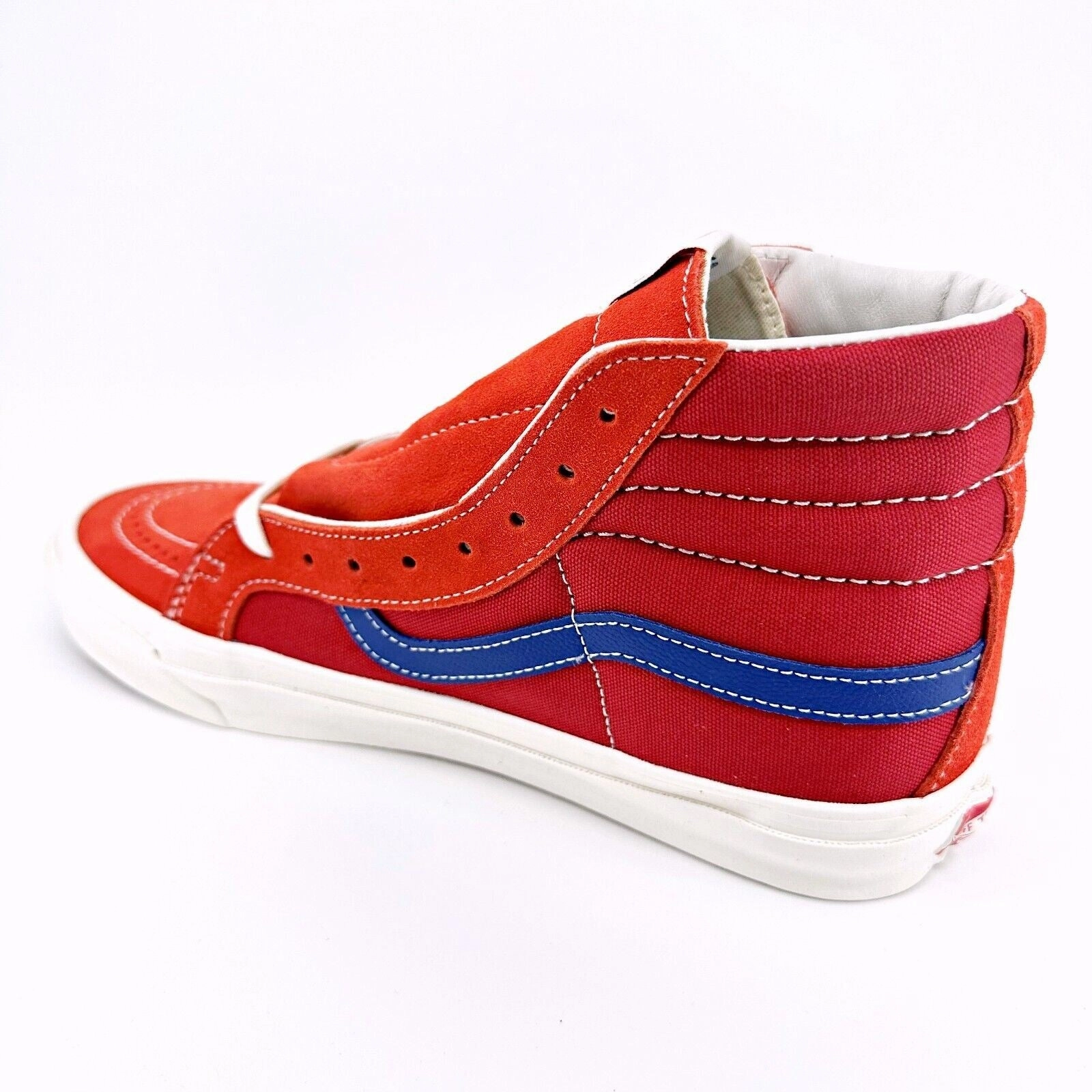 Nike Air Force 1 Low Evo Casual Shoes Vans Vault OG Sk8 Hi LX (Suede Canvas) Grenadine Pompeian Red Mens Casual Shoes