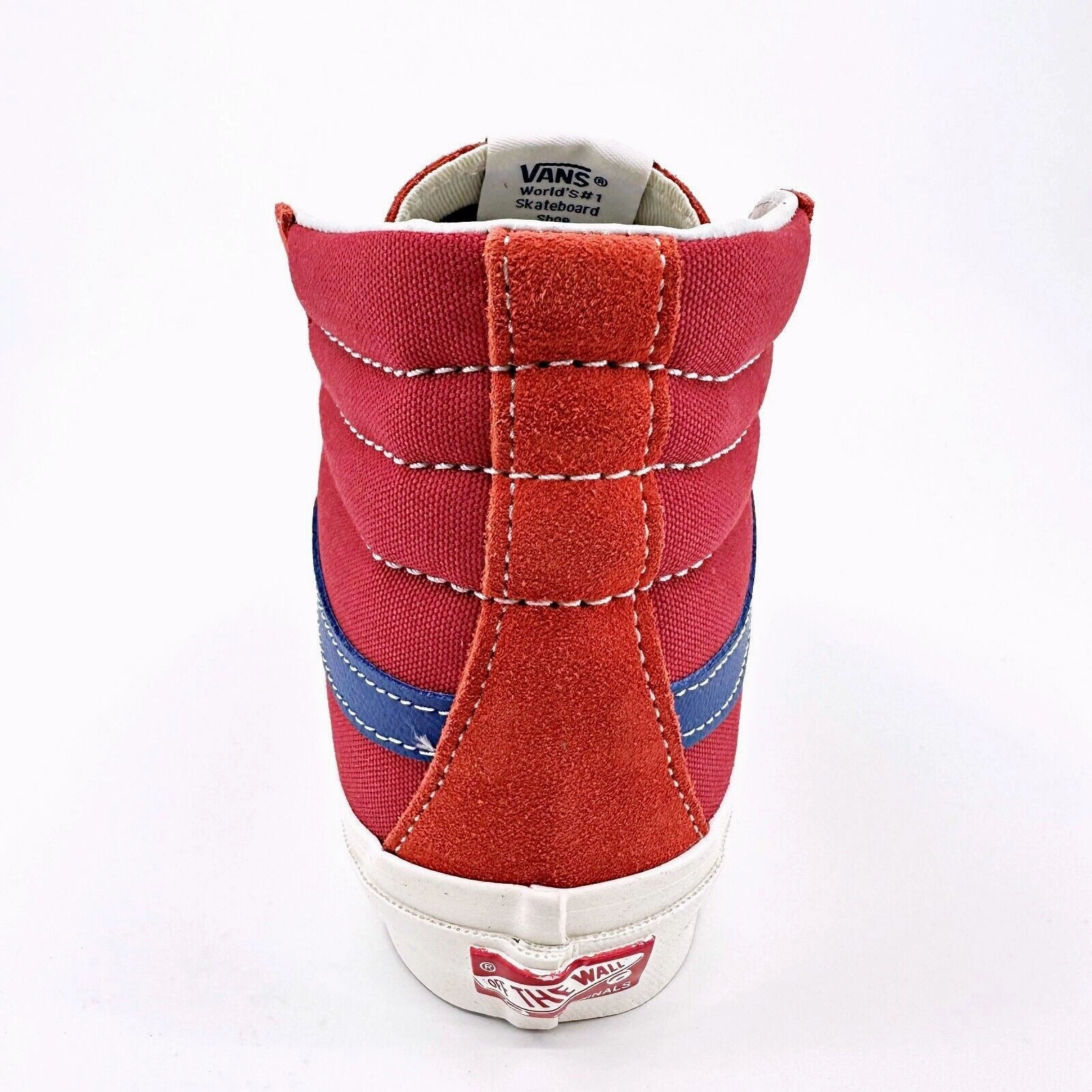 Vans Vault OG Sk8 Hi LX (Suede Canvas) Grenadine Pompeian Red Mens Casual Shoes Casual Shoes For Office Use