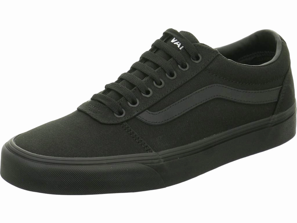 Vans Ward Canvas Black/Black Sneakers For Men Best Stylish Shoes For Flat Feet