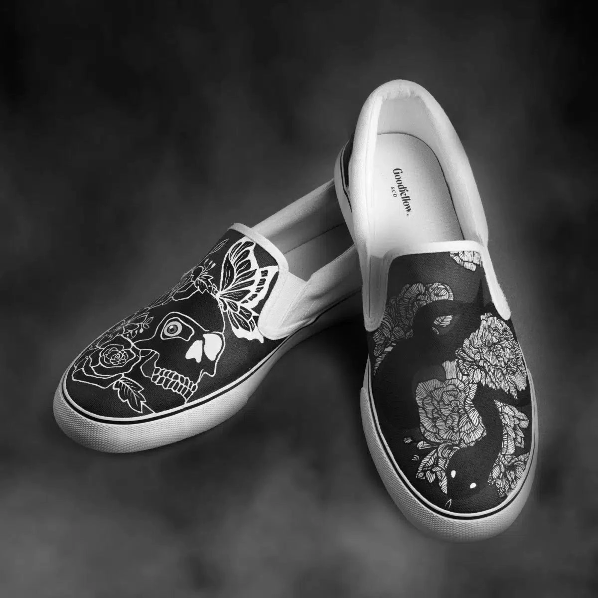Snake Print Slip On Sneakers Vans X Tattoo Design Sneakers