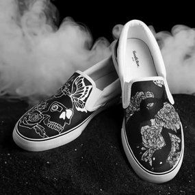 Suede Shoes Slip On Vans X Tattoo Design Sneakers