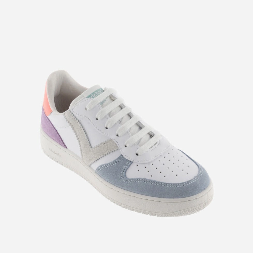 Walking In Europe Shoes VICTORIA SEUL- SPLIT LEATHER MULTICOLOUR