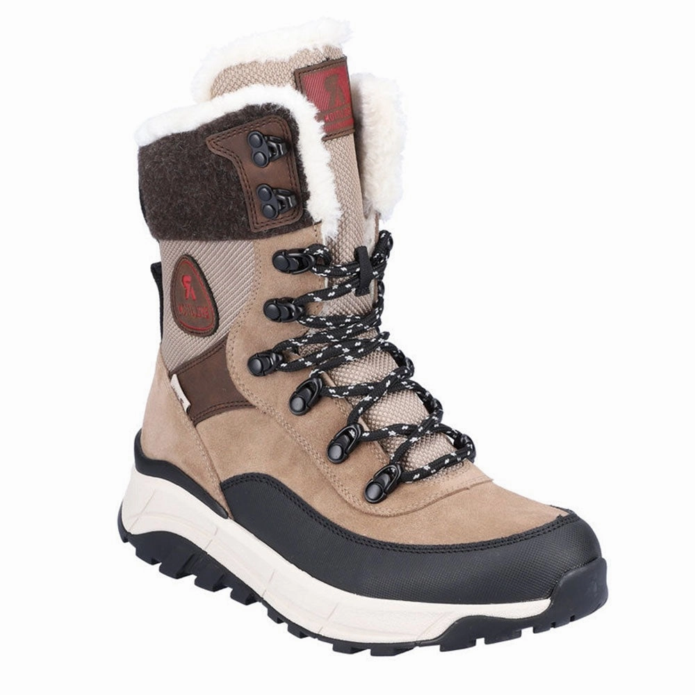 W0066 Boots With Fur Trim