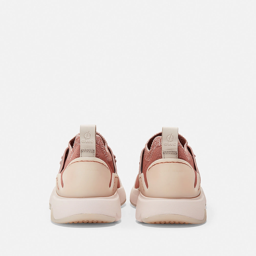 Casual Dsw Shoes Cole Haan ZERGRAND All-Day Trainer Stitchlite Burlwood Knit/Burlwood Leather/Morganite