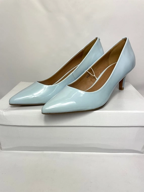 Women's Moda Low Heel D'Orsay Pointed Toe Pump Shoes in Light Blue UK 5 / EU 38 Top Walking Shoes