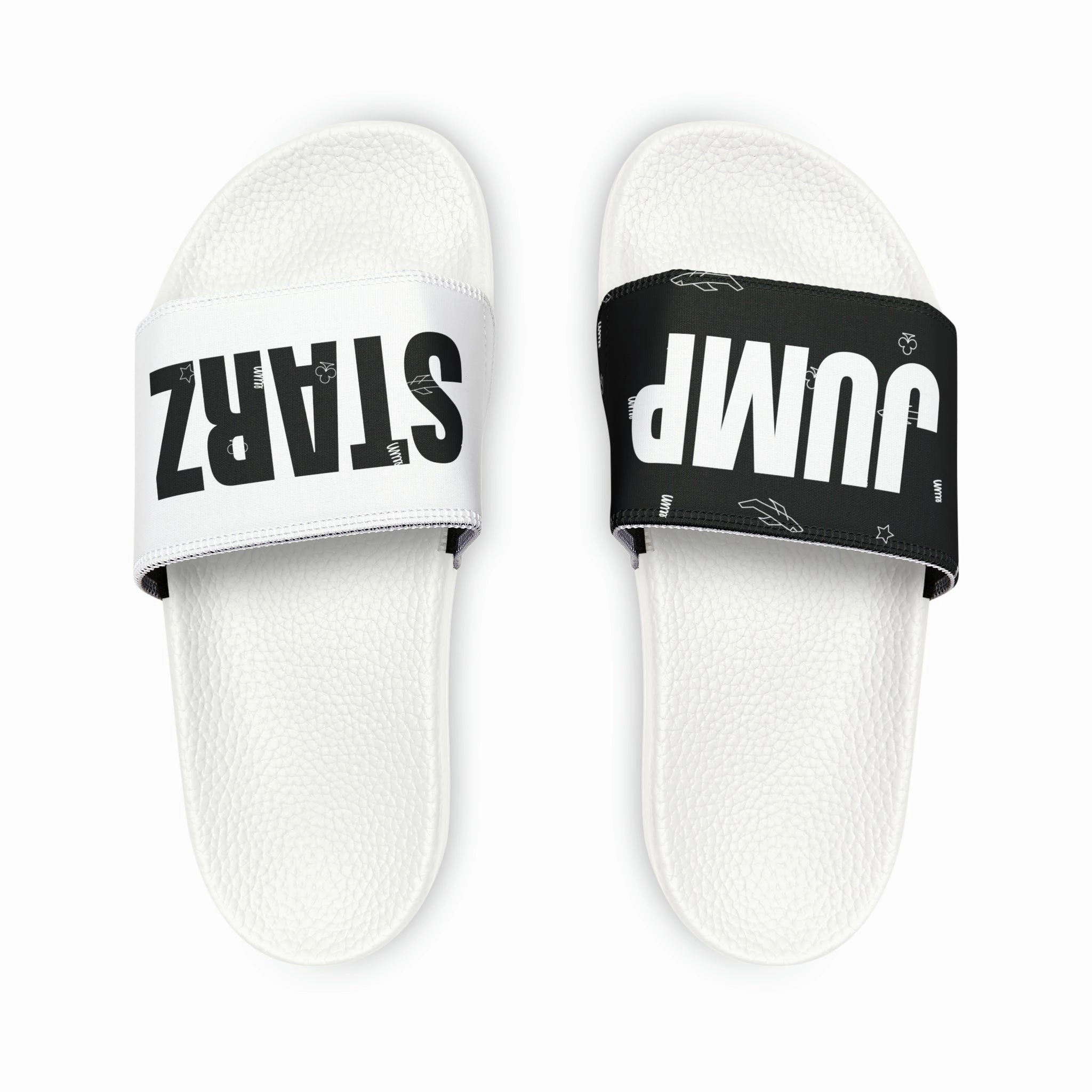 Goth Sandals JSJSFC Polly Glide Sandals (Men's Sizing) Alternate - Starz Livez Matterz Series