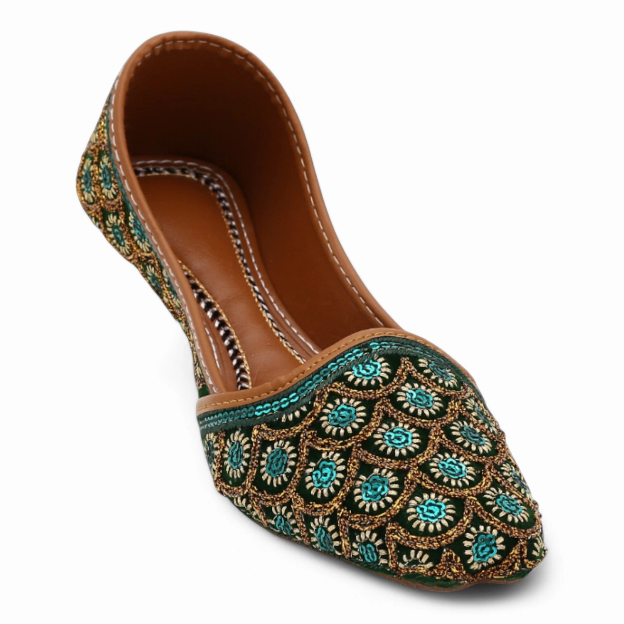 M0636 flat khussa Flat Strap Shoes