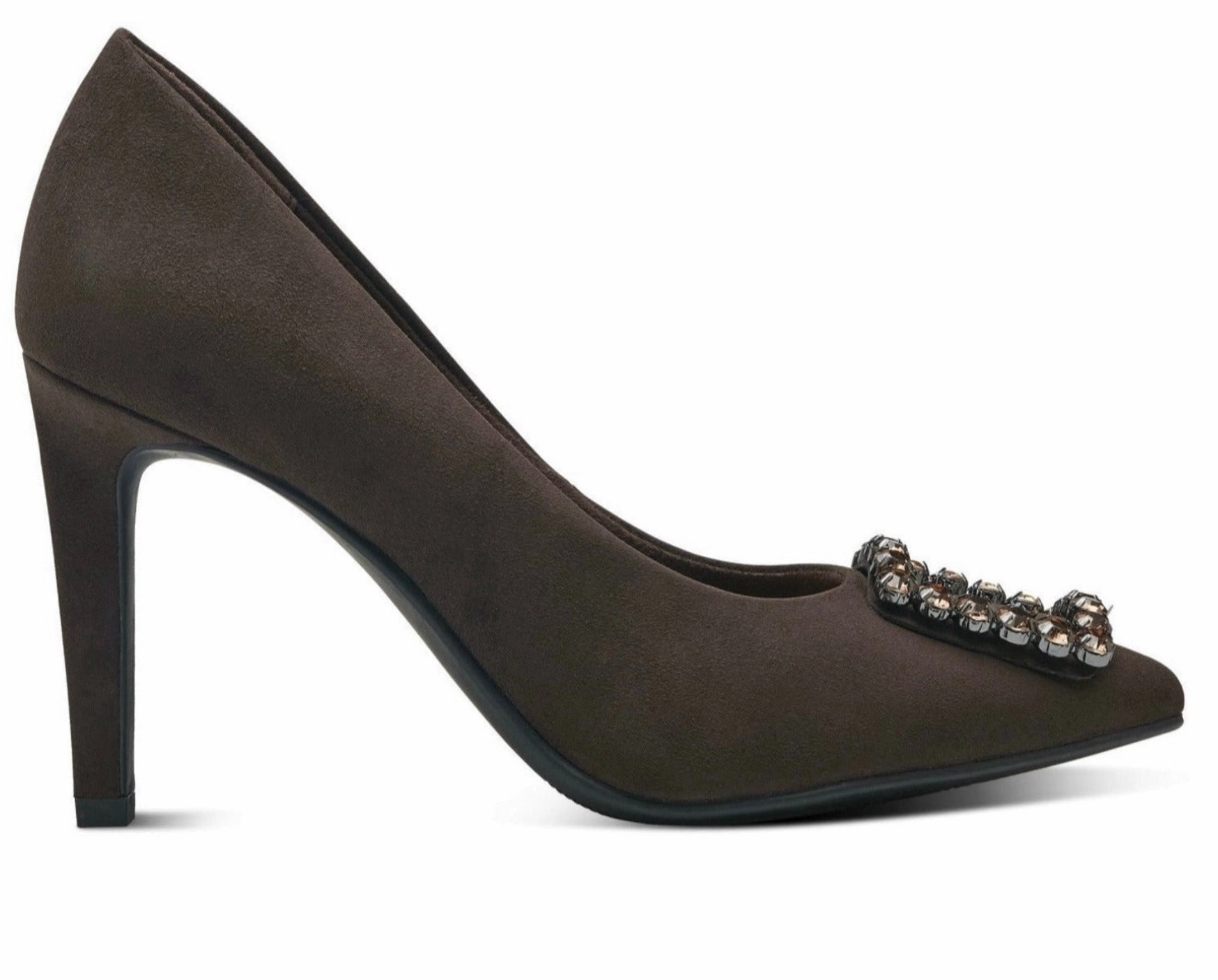 Diamond High Heel Shoes Marco Tozzi Ladies Slim Heel Court Shoe