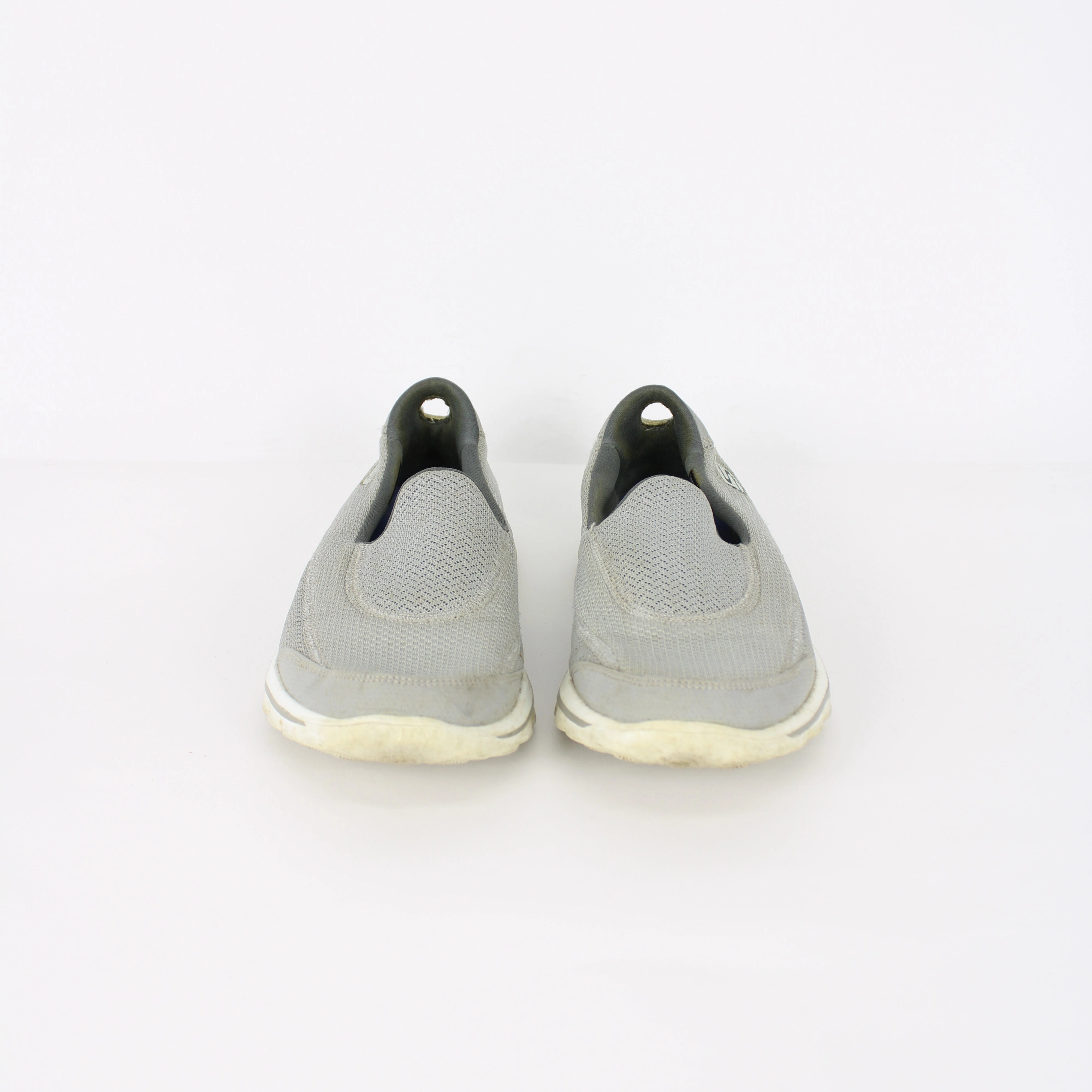 Skechers Grey Slip On Sneakers For Overpronation Walking Best