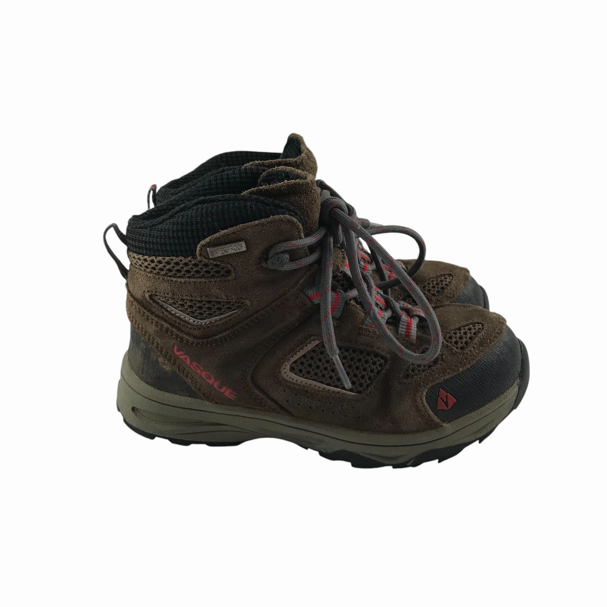 Vasque walking boots shoe size 13 junior brown waterproof Walking Water Shoes