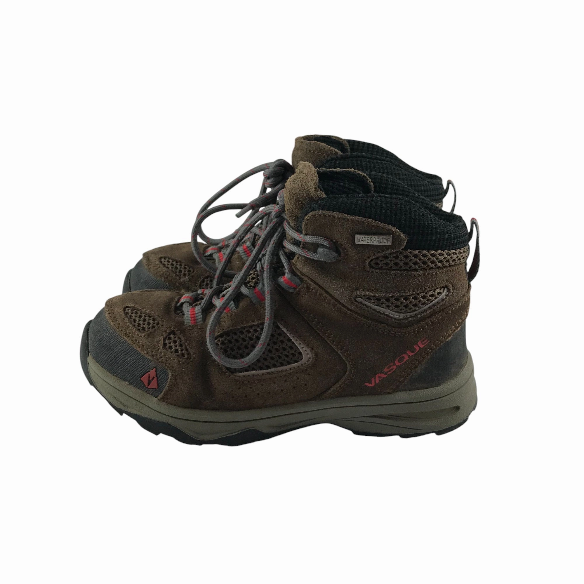 For Underpronation  Best Walking Vasque walking boots shoe size 13 junior brown waterproof