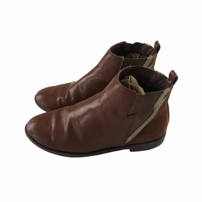Dirty Boots Augusta Matalan Boots Shoe Size 2 Brown Slip on Boots with lighting stripe detail