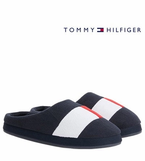 Comfort Slippers With Arch Support TOMMY HILFIGER FLAG MULE SLIPPER