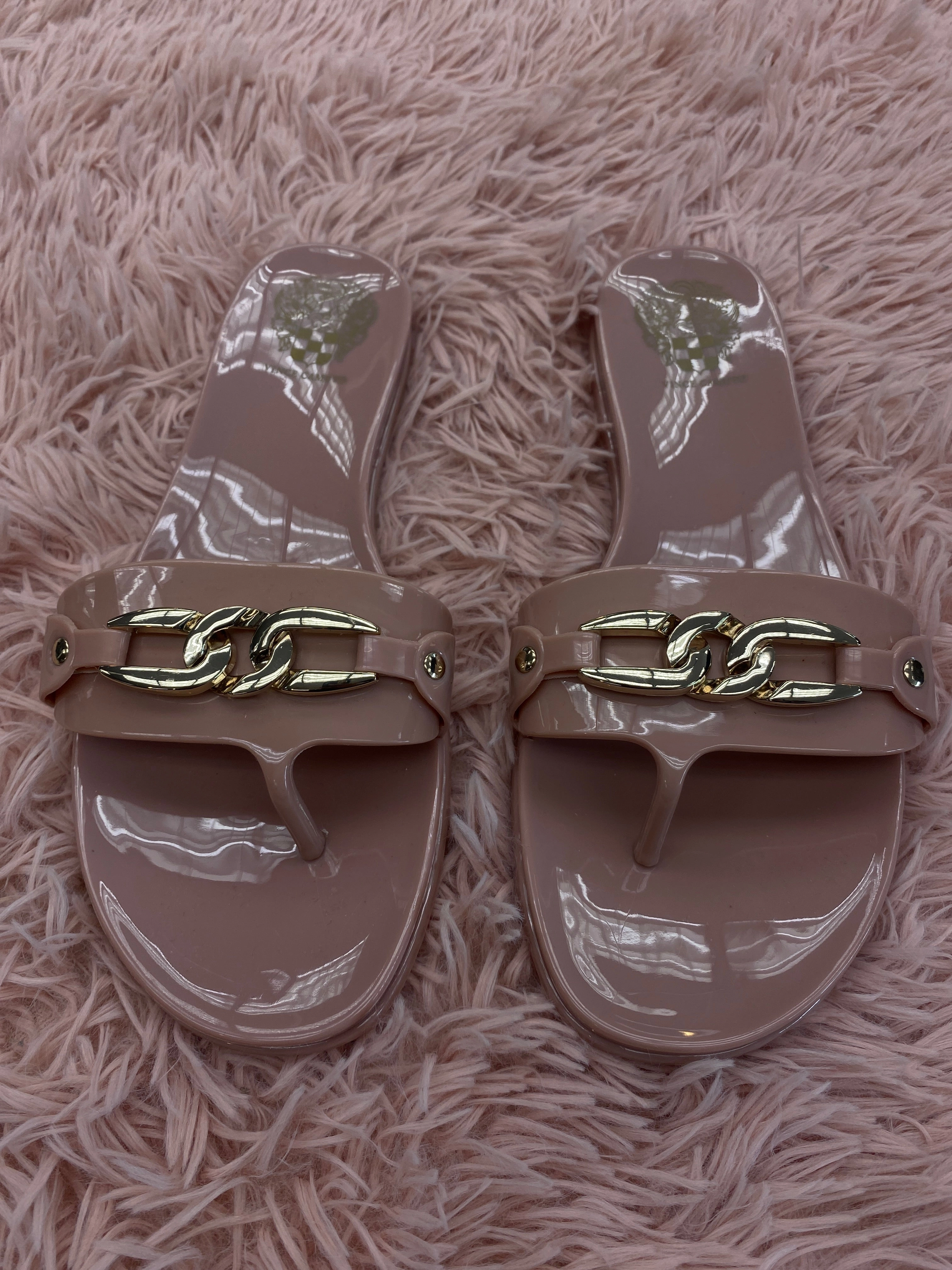 Pink Sandals Flip Flops Vince Camuto, Size 8 Knowlton Flip Flops