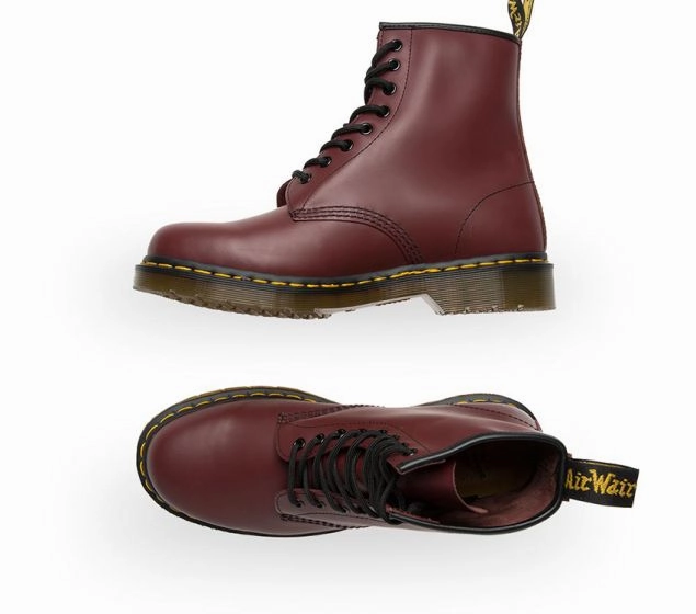 DR MARTENS | 1460Z DMC 8-EYE BOOT | CHERRY SMOOTH Boots For Snowboard