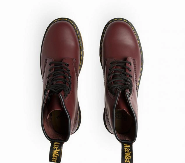 DR MARTENS | 1460Z DMC 8-EYE BOOT | CHERRY SMOOTH Pro Safety Boots