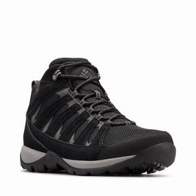 Columbia Men Black REDMOND V2 MID WP Waterproof Shoes Kuwait