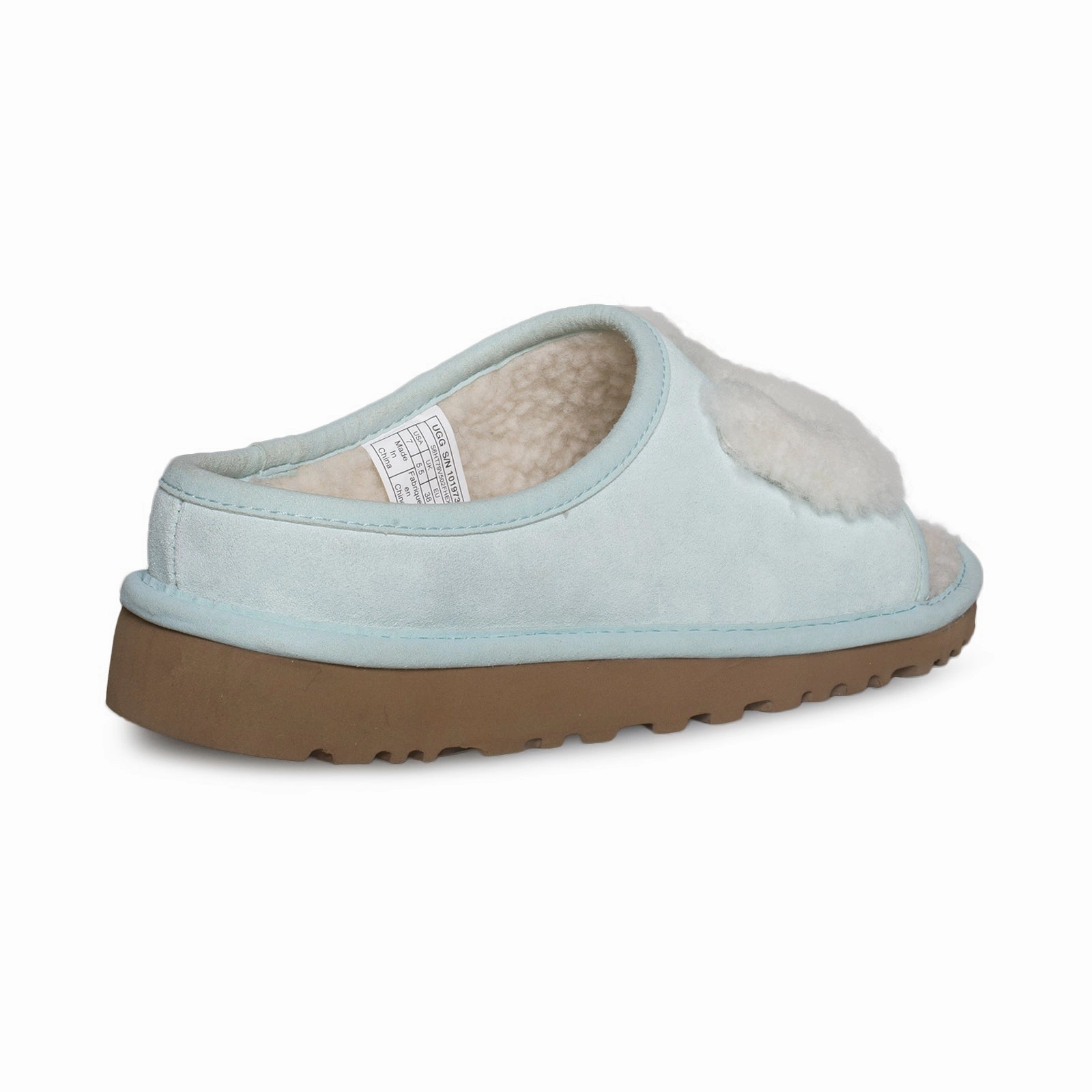 UGG Slide Aqua Natural Slippers - Women's Club Room Slippers