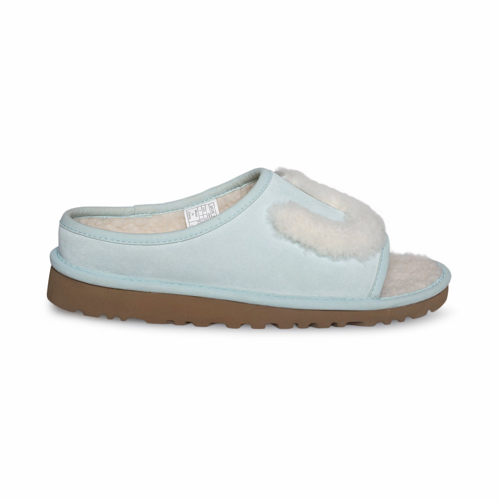 Slippers For Indoors UGG Slide Aqua Natural Slippers - Women's