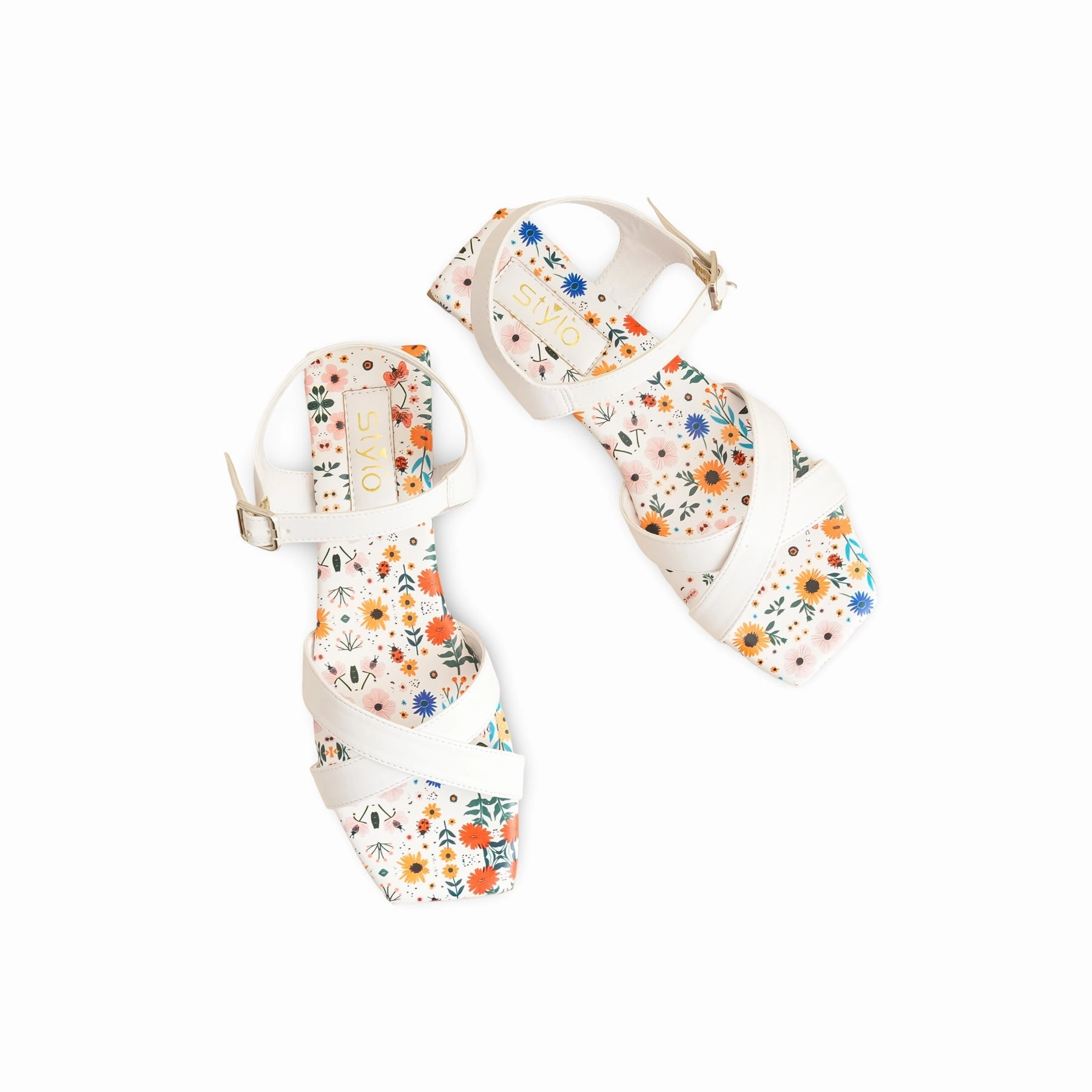 Platform Sandals Wedges White Formal Sandal FR5417