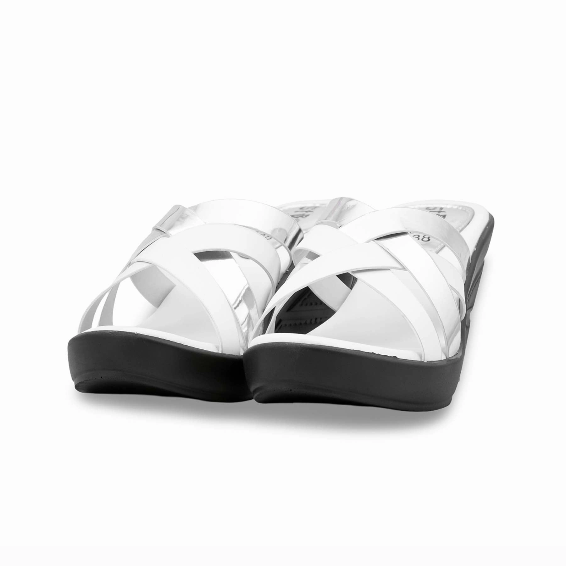 Slippers Dance Academy White Formal Slipper PU0491