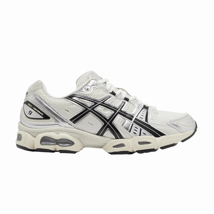 ASICS Gel-Nimbus 9 Cream Black Asics Volleyball Shoes