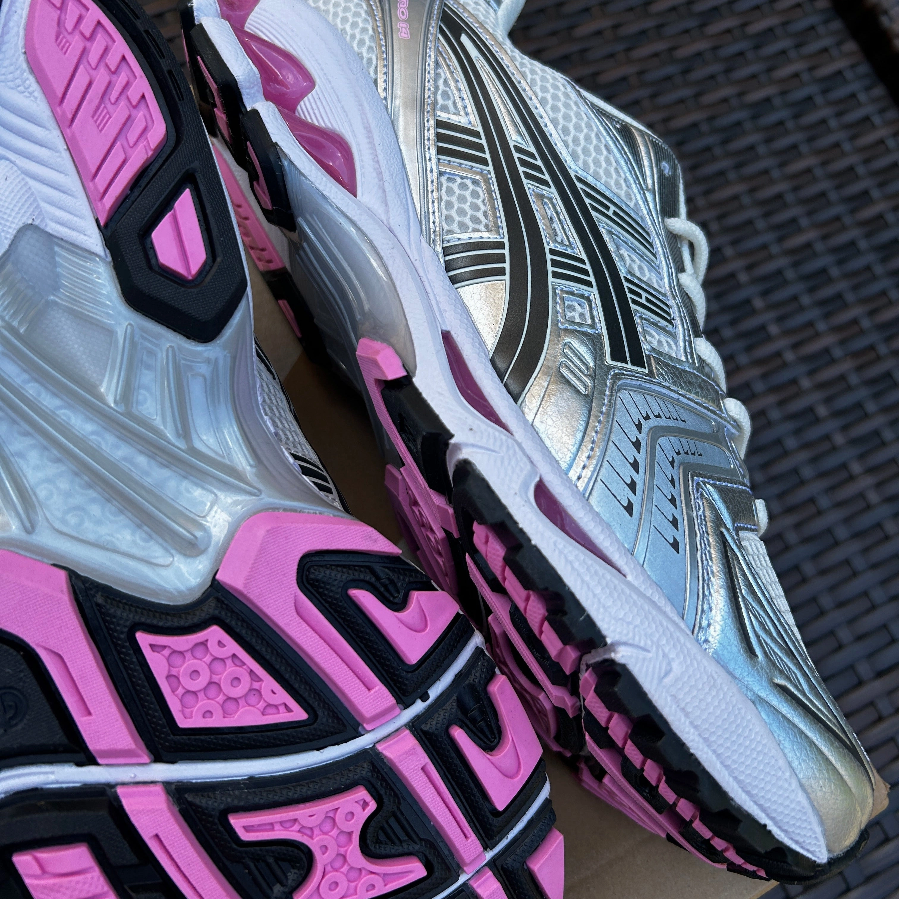 Asics Gel Trail Running Shoes ASICS Gel Kayano 14 "Cream Sweet Pink"
