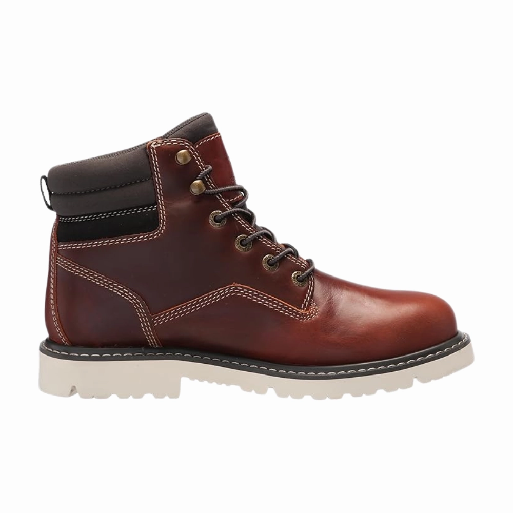 Wolverine Men's Revival 6" Waterproof Industrial Work Boot  Rust W240006 Wine Boots