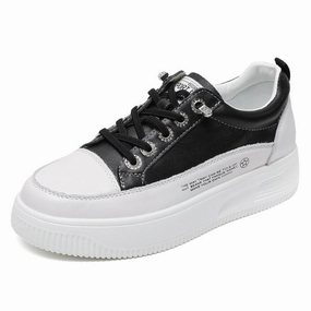 Ballet Shoe Casual Women Minimalist Fashion Leather Thick Soled Casual Shoes