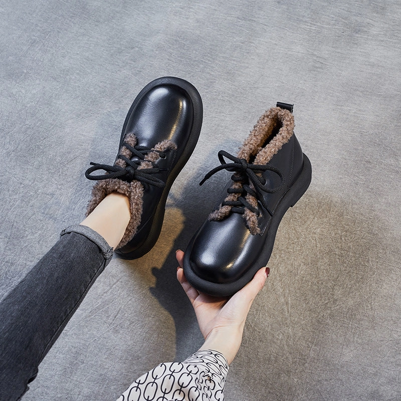 Women Retro Minimalist Furred Winter Casual Shoes Waffle One Crater Next Nature Casual Shoes