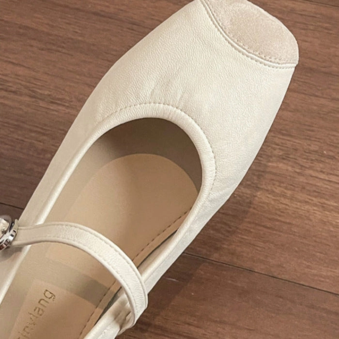 Women's Fashion Casual Soft Mary Jane Flats Ashin Modern Casual Shoes