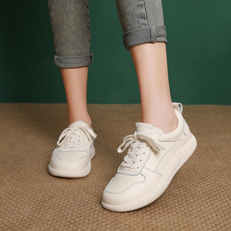 Women's Fashion Plain Quilted Leather Casual Shoes Shoes Casual Slip On