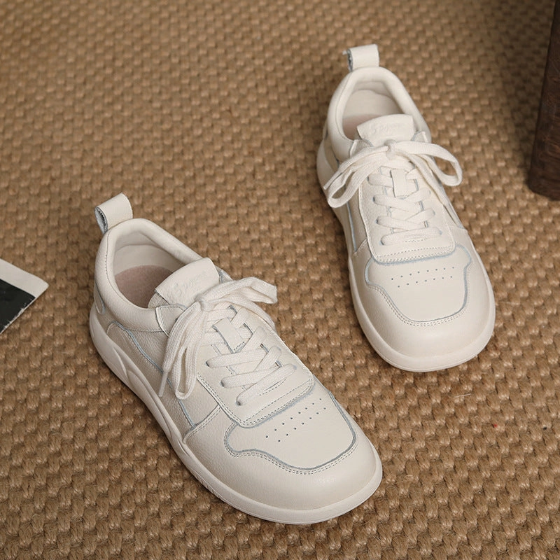 Skechers Casual Shoes Women's Fashion Plain Quilted Leather Casual Shoes