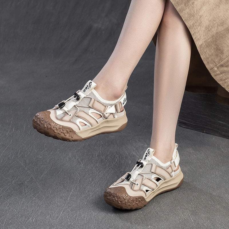 Casual Shoes For Plantar Fasciitis Women's Hollow Breathable Mesh Summer Casual Shoes