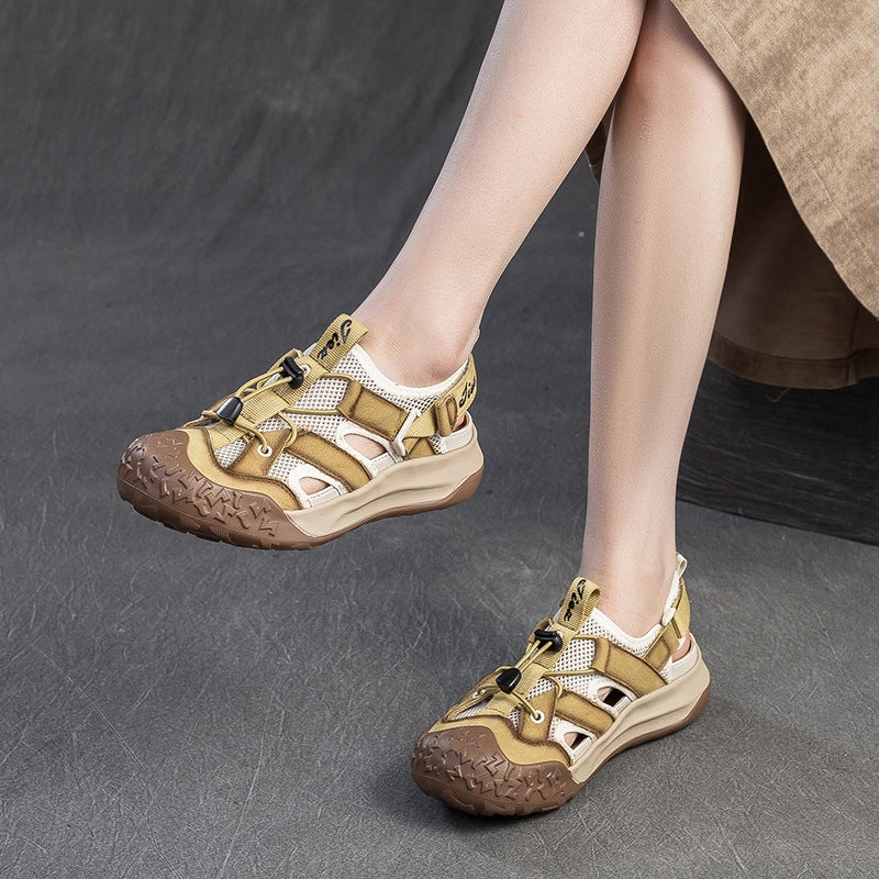 Women's Hollow Breathable Mesh Summer Casual Shoes Sports Shoes Casual