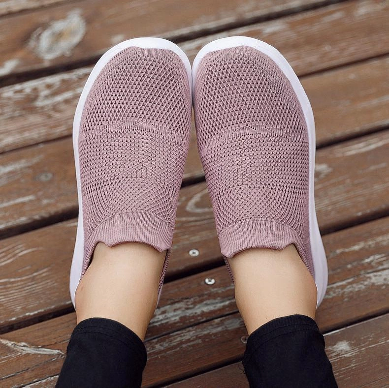 For Arch Support  Best Walking Women's Lightweight Sock Walking Shoes