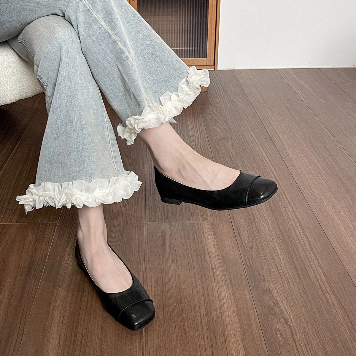 Women's Minimalism Plain Low Top Casual Flats Ebay Casual Shoes