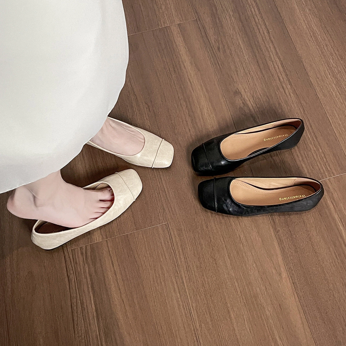 Fashion Casual Shoes Price In Bangladesh Women's Minimalism Plain Low Top Casual Flats