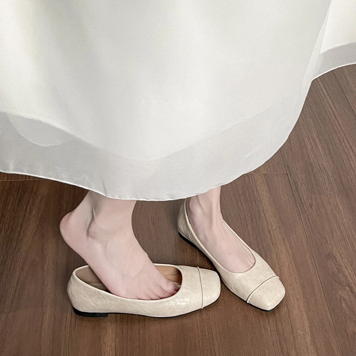 Best Fall Casual Shoes Women's Minimalism Plain Low Top Casual Flats