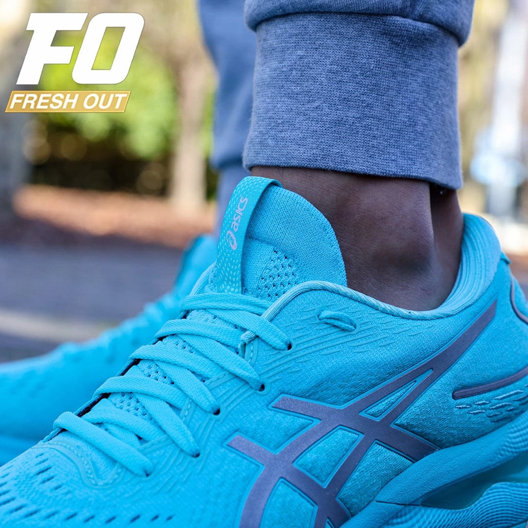 Womens Asics Gel-Nimbus 24 Lite-Show Lite-Show/Ice Mint Asics Running Shoes For Pronators