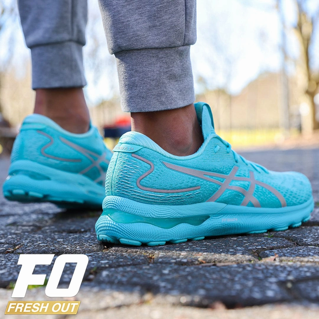 Asics 80s Shoes Womens Asics Gel-Nimbus 24 Lite-Show Lite-Show/Ice Mint