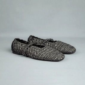 100 Black Formal Flat Dress Shoes