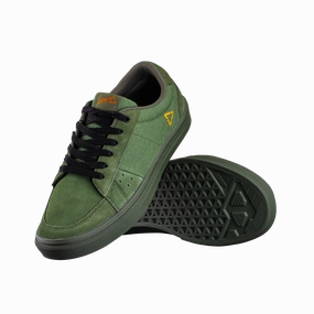 Flat Slides Shoes Leatt 1.0 Flat Pedal MTB Shoe - Pine - Prior Season