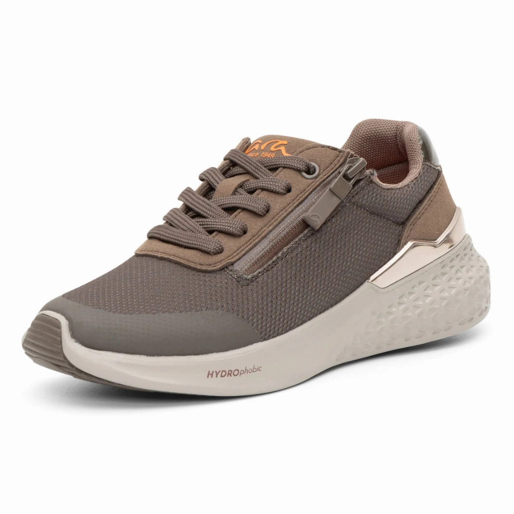 Ara Manteo Taiga Hydrophobic Zip Sneaker (Women's) Cuater Casual Shoes