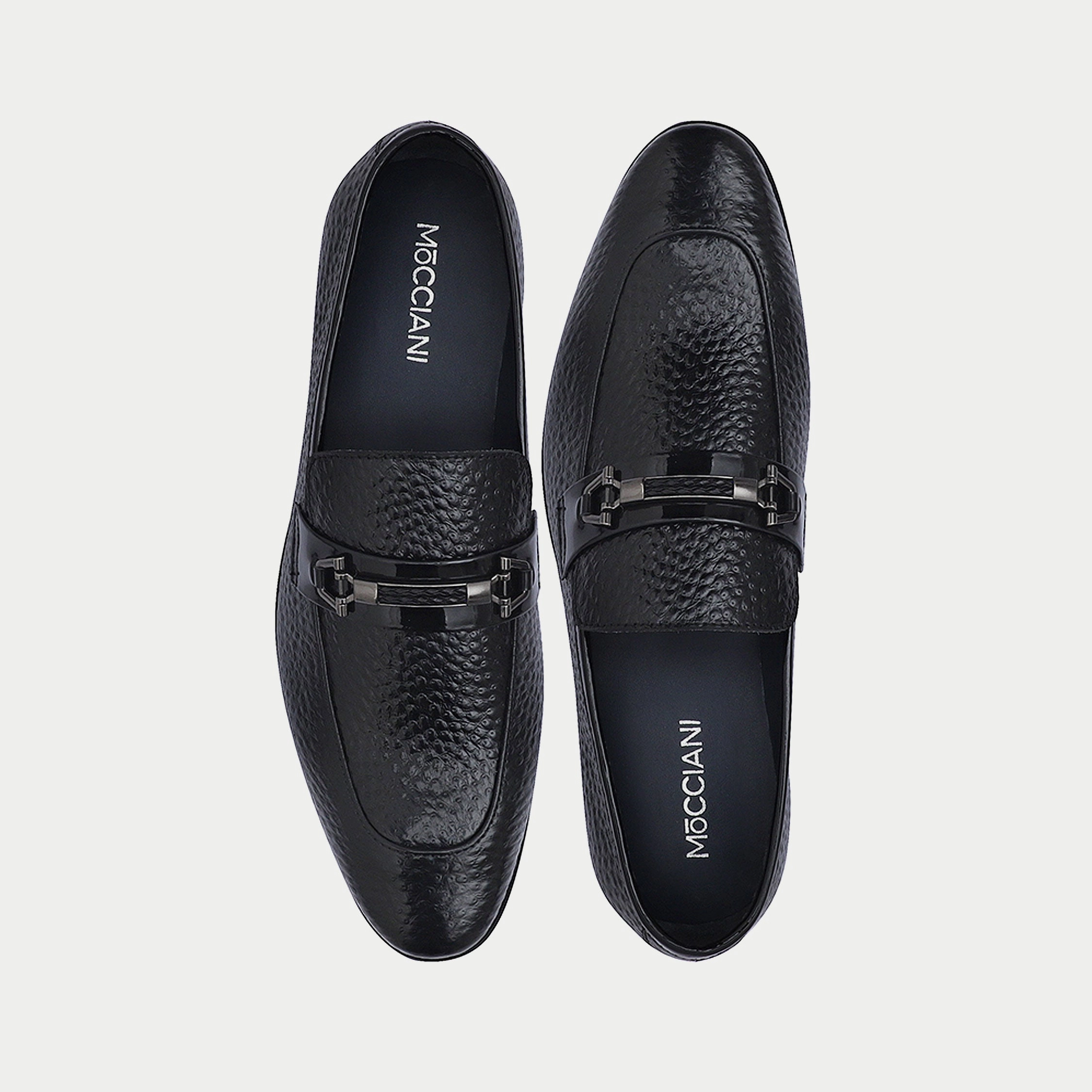 MM2037-BLACK Slip On Driving Shoes