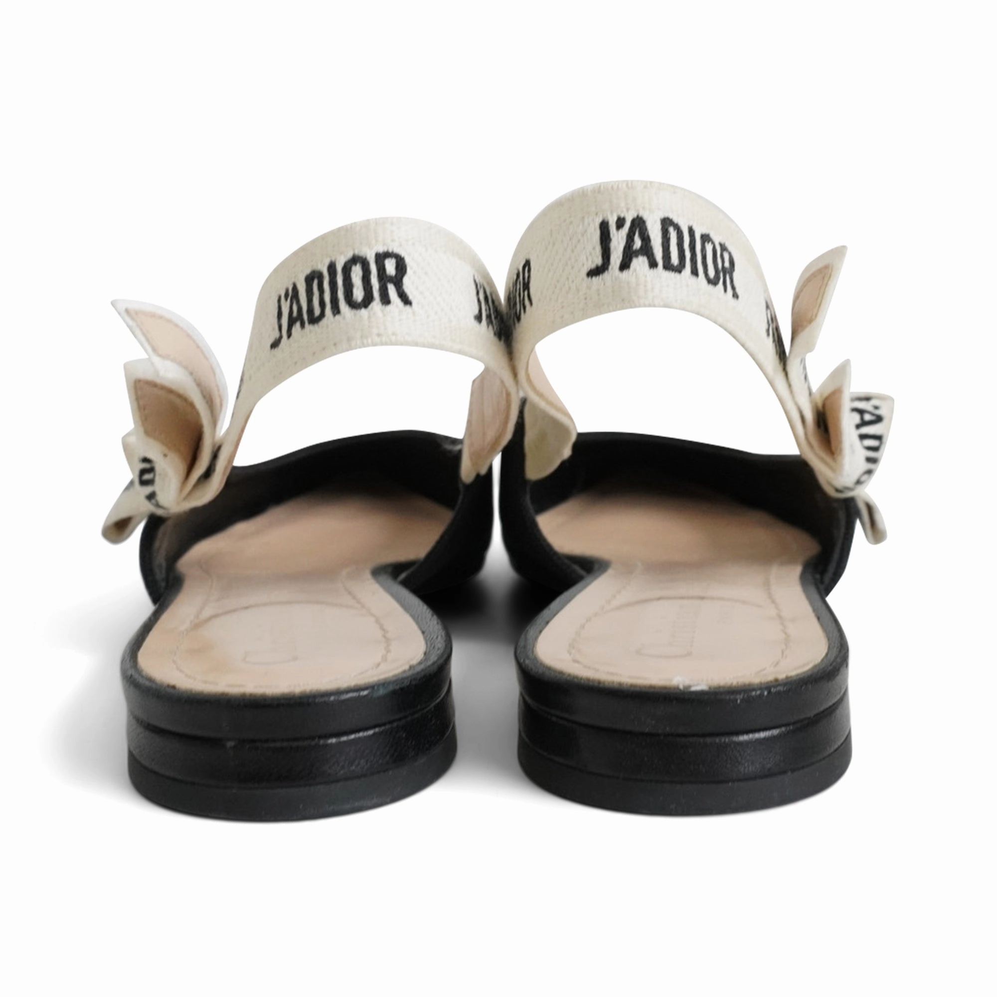 Satin Shoes Christian Dior 'J'Adior' Slingbacks - Women's 37.5