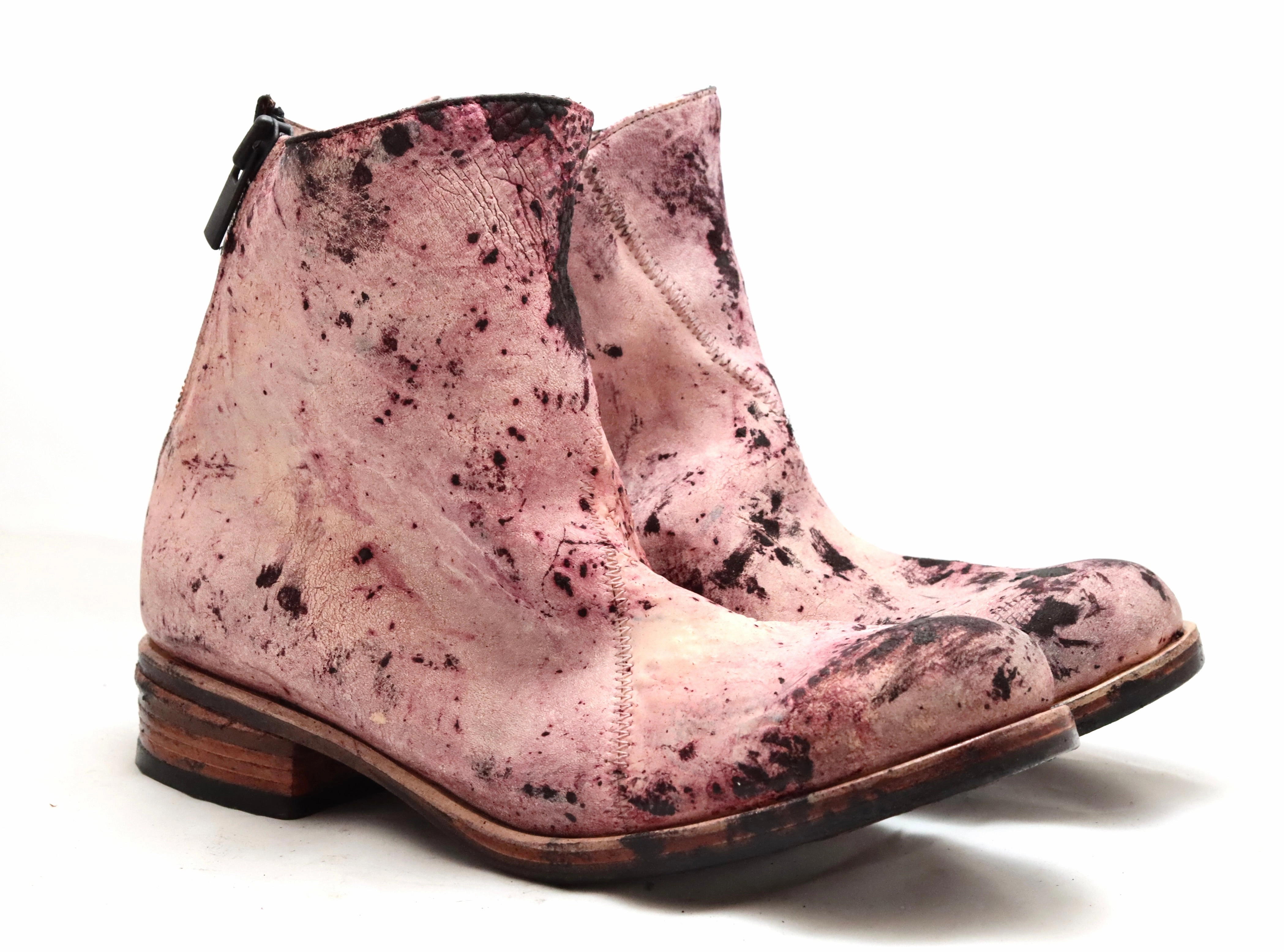 Irish Setter Work Boots Zip back Boot  | pale rose overdye | culatta